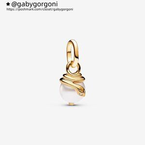 Pandora Snake Pearlescent Mini Dangle Charm